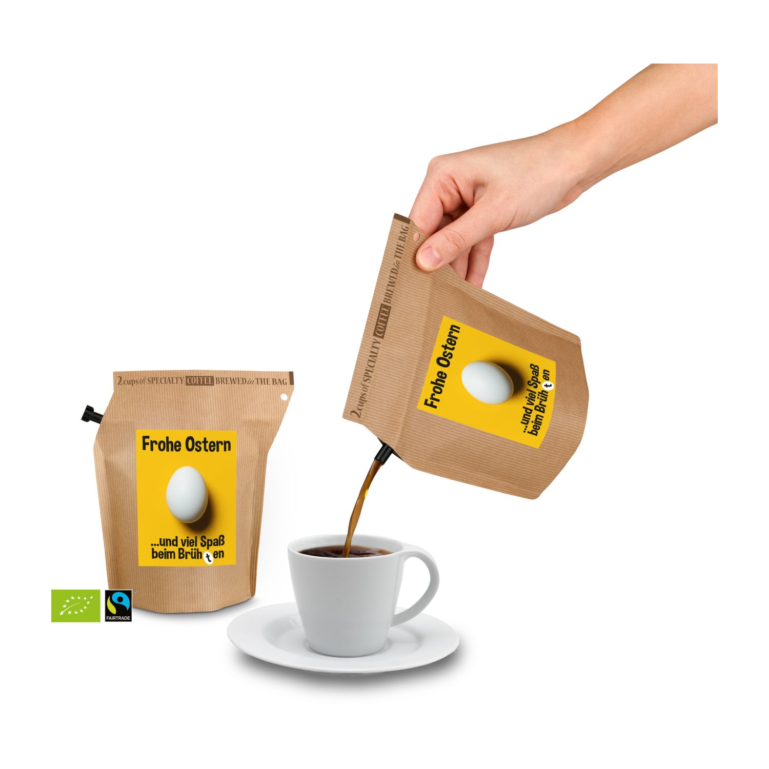 Geschenkartikel / Präsentartikel: Bio-Oster-Kaffee