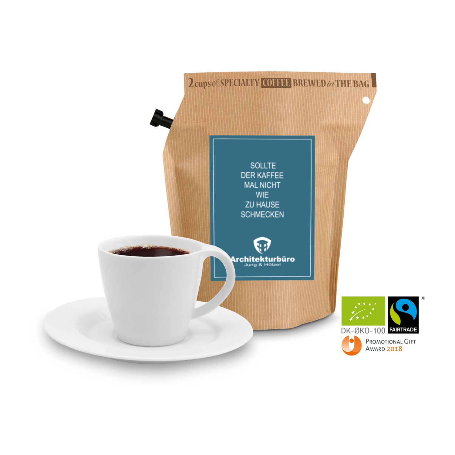 Geschenkartikel / Präsentartikel: Bio-Oster-Kaffee - Eiersuche