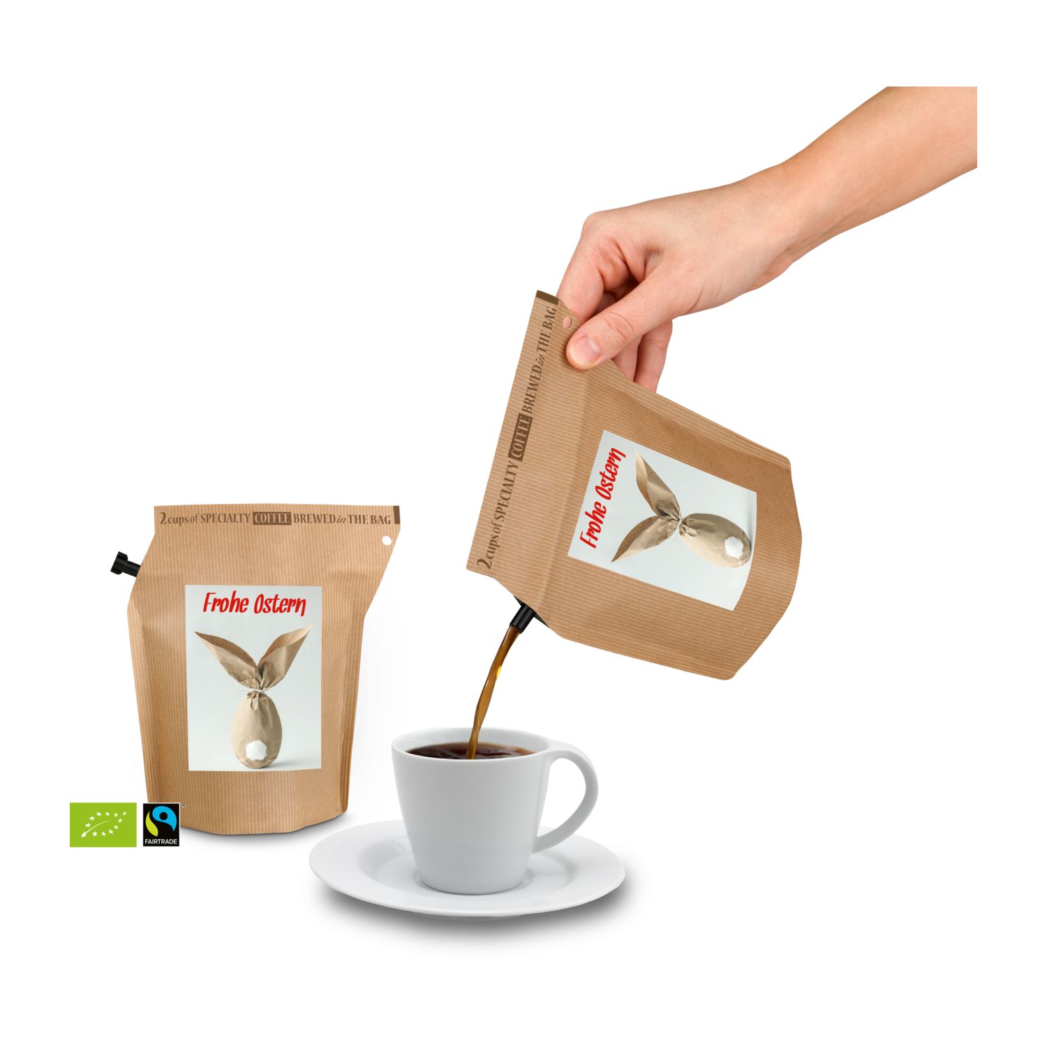 Geschenkartikel / Präsentartikel: Bio-Oster-Kaffee
