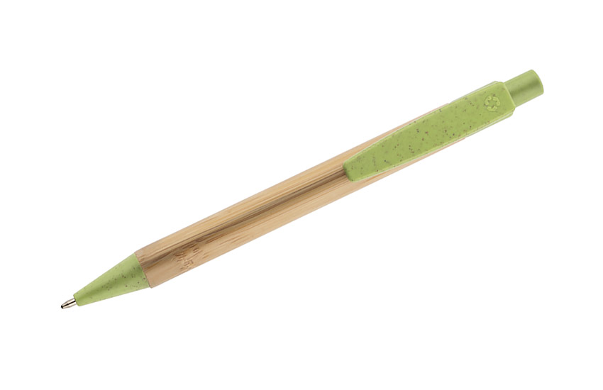 Bambuskugelschreiber BAMMO - hellgrün