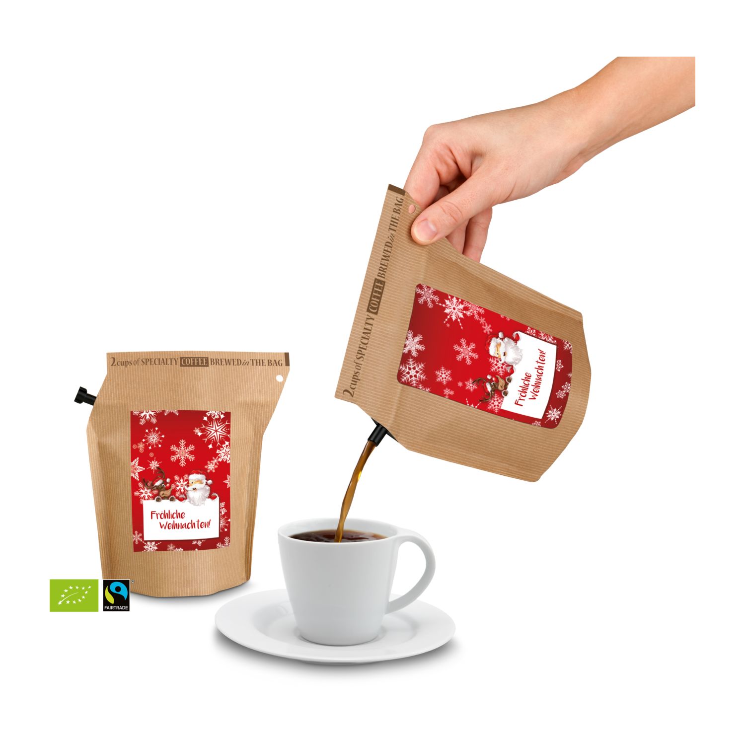 Geschenkartikel / Präsentartikel: Bio-Weihnachts-Kaffee