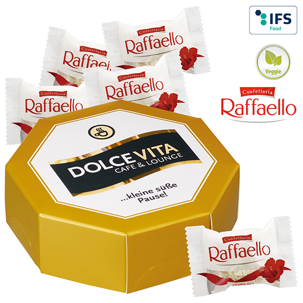 8-Eck-Geschenkbox mit Raffaello