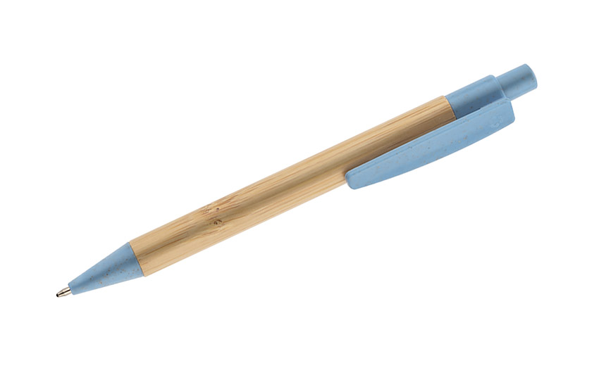 Bambuskugelschreiber BAMMO - himmelblau