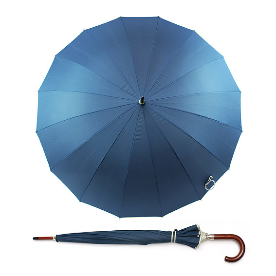 Regenschirm EVITA 16 Panele  - dunkelblau