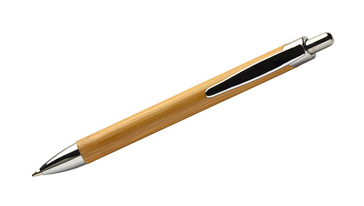Bambuskugelschreiber PURE - braun