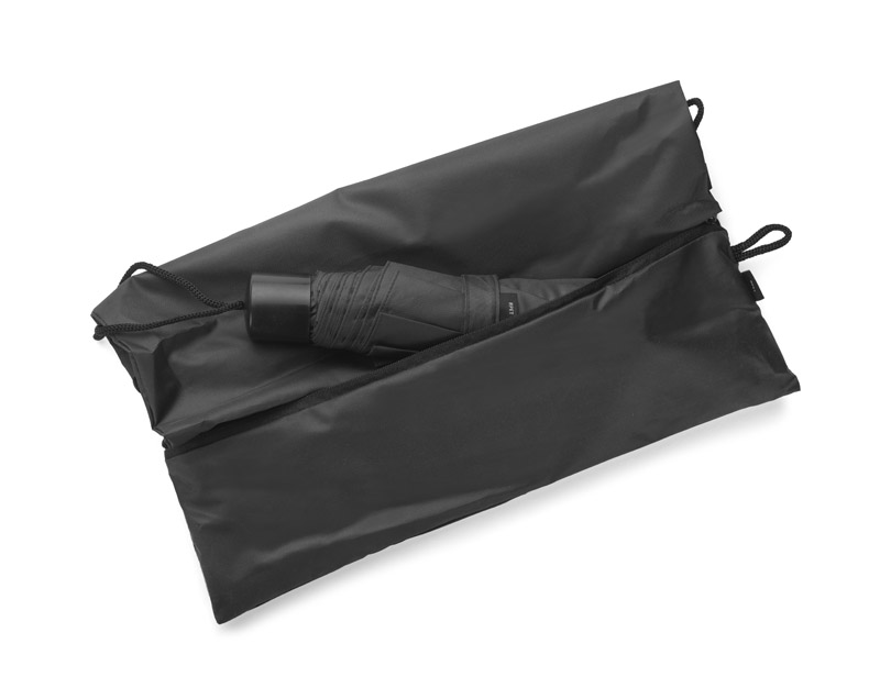 Kordeltasche  mit Regenschirm  RAINY - schwarz