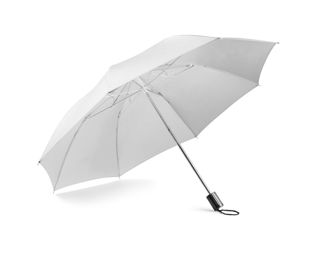 Faltbarer Regenschirm SAMER - weiß