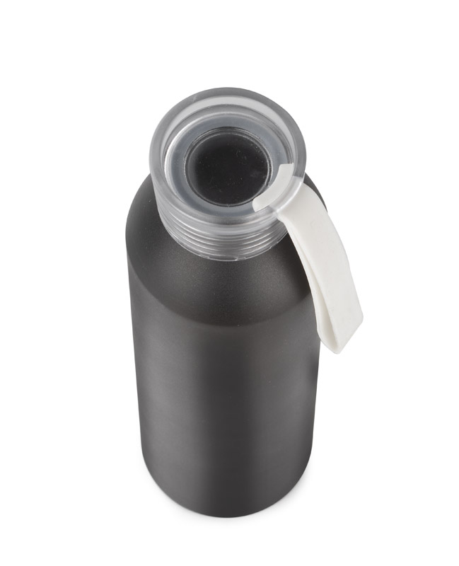Aluminiumflasche ALLUMI 650 ml - schwarz