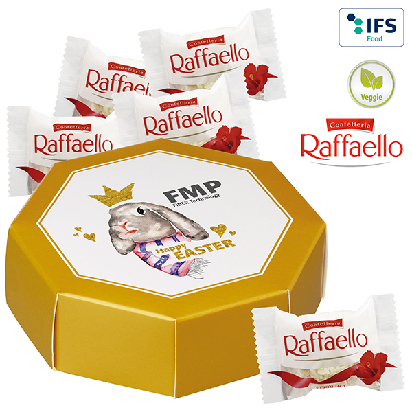 8-Eck-Geschenkbox mit Raffaello